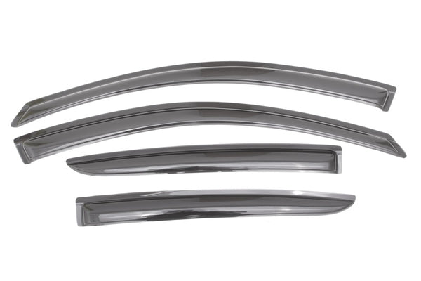 AVS Ventvisor Window Deflectors for 2012-2018 Nissan Versa Sedan (Excl. Hatch) - 4pc Smoke