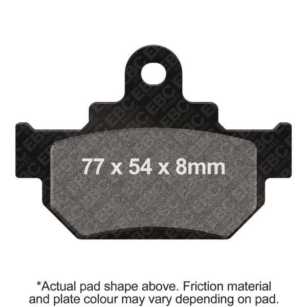 EBC 99-10 Suzuki GZ 250 Marauder Front Left FA-SFA-X Brake Pads