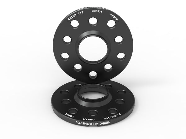 aFe CONTROL 10mm Billet Aluminum Hub-Centric Wheel Spacers 5x100/5x112 CB 57.1 - VW/Audi
