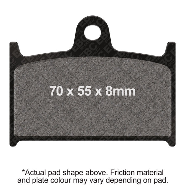 EBC 92-93 Suzuki GSX-R 600 Front Left/Right Sintered HH Brake Pads