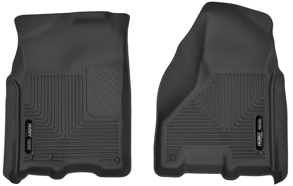 Husky Liners X-Act Contour Black Front Floor Liners for 2012-2013 Dodge Ram 1500, 2500 & 3500