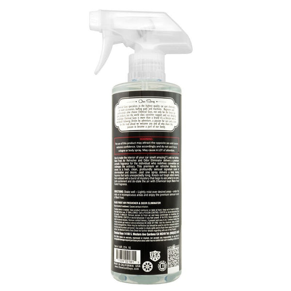 Chemical Guys Black Frost Air Freshener & Odor Eliminator - 16 oz