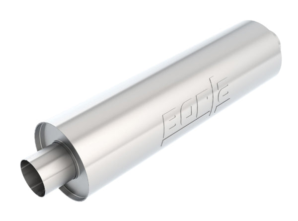 Borla Turbo XL 3" In/Out Muffler - 6.75" Diameter x 24" Length for Trucks