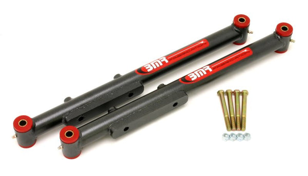 BMR Suspension Extended Length Lower Control Arms for 91-96 B-Body - Polyurethane - Black Hammertone