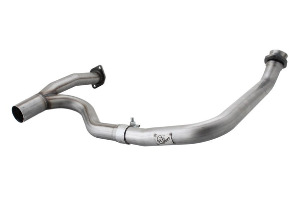 aFe Power Twisted Steel Y-Pipe 2.5in for 2012-2014 Jeep Wrangler V6 3.6L