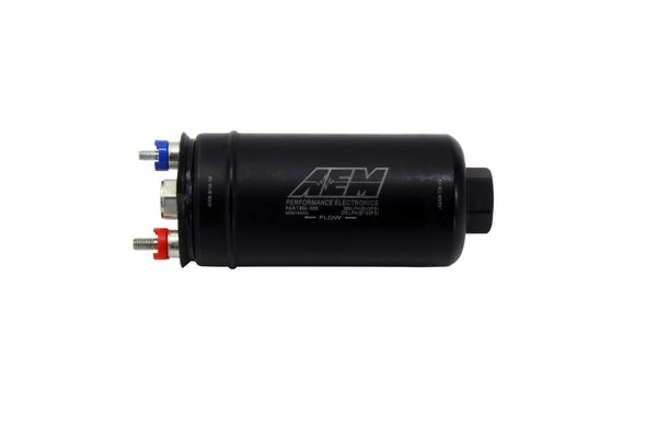 AEM 400LPH High-Pressure Fuel Pump -6AN Outlet / -10AN Inlet