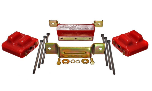 Energy Suspension Motor and Transmission Mounts for 88-94 GM Blazer 4WD K Series - Red