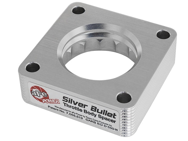 aFe Silver Bullet Throttle Body Spacer for Jeep Wrangler (TJ YJ) 91-06 4.0L
