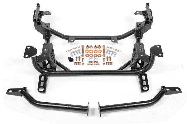 BMR Suspension K-Member for 15-20 Ford Mustang (Street Version) - Black Hammertone