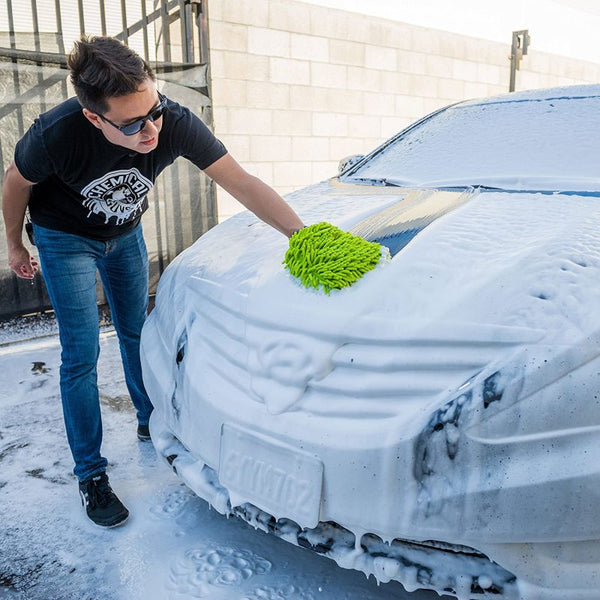 Chemical Guys Chenille Microfiber Wash Mitt - Scratch-Free Cleaning