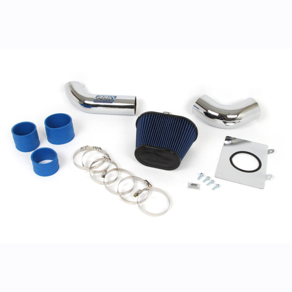 BBK Cold Air Intake Kit Fenderwell Style Chrome for 1986-1993 Ford Mustang 5.0