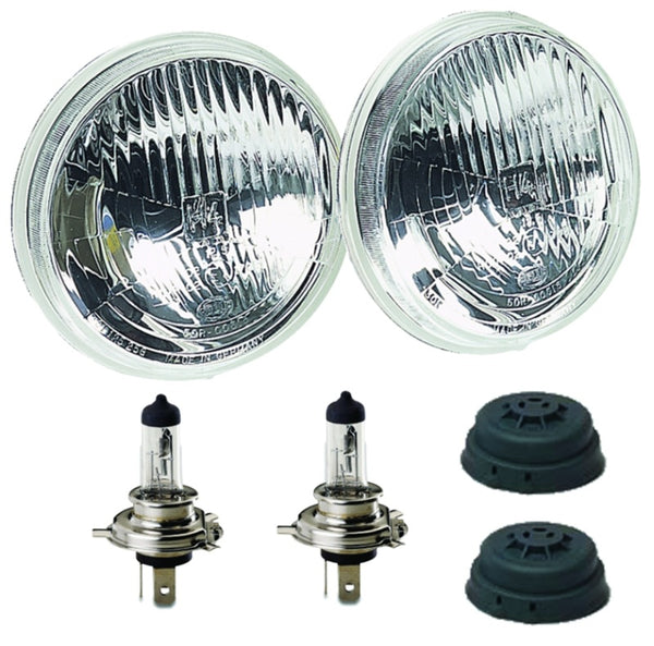 Hella Vision Plus 5.75" Round High/Low Beam Headlamp Kit