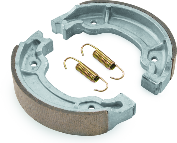 BikeMaster Rear Brake Shoes for Yamaha RT180 (1993-1997), TTR225 (1999-2003), TTR230 (2005-2009, 2011-2021), TW200