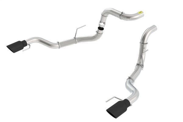 Borla Tailpipe Assembly for 2017 Ford Raptor 3.5L AT RWD - 3in Black Tips