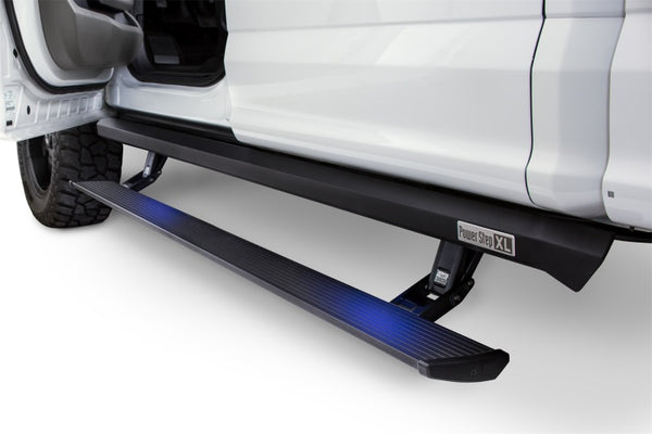 AMP Research PowerStep XL Electric Running Boards Black for 2015-2018 Ford F-150 SuperCrew