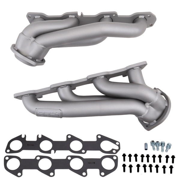 BBK Shorty Tuned Exhaust Headers 1-3/4in Titanium Ceramic for 2005-2015 Dodge Challenger/Charger 5.7L HEMI