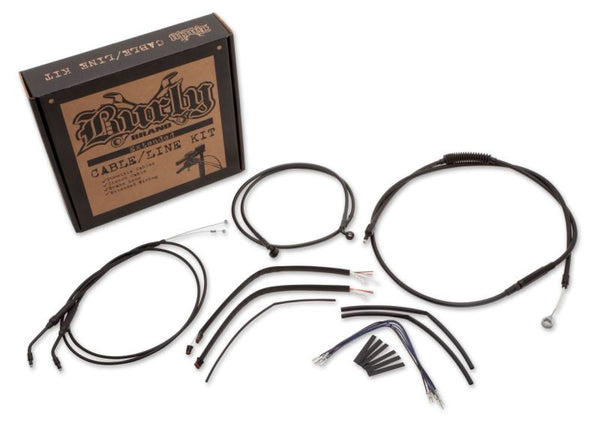 Burly Brand 16in Ape XL Control Kit - Throttle, Brake & Clutch Cables