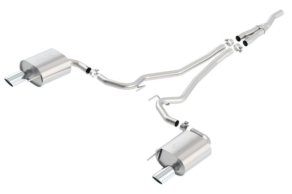 Borla Atak Cat Back Exhaust for 2015-2017 Ford Mustang 2.3L EcoBoost