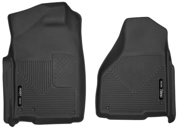 Husky Liners X-Act Contour Black Front Floor Liners for 09-14 Dodge Ram Quad Cab