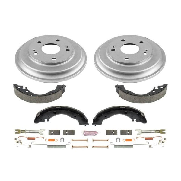 Power Stop 06-11 Honda Civic Coupe Rear Autospecialty Drum Kit
