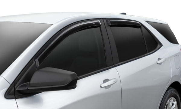 AVS Ventvisor Outside-Mount Window Deflectors Smoke 4pc 2018 Chevy Equinox