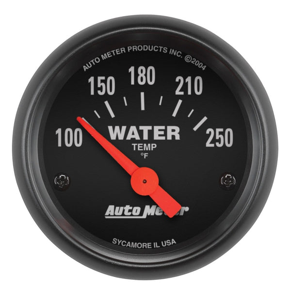 AutoMeter Z-Series Water Temperature Gauge 52mm 100-250F