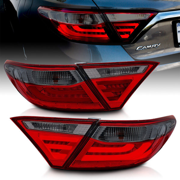 ANZO Smoke LED Tail Lights for 20152017 Toyota Camry