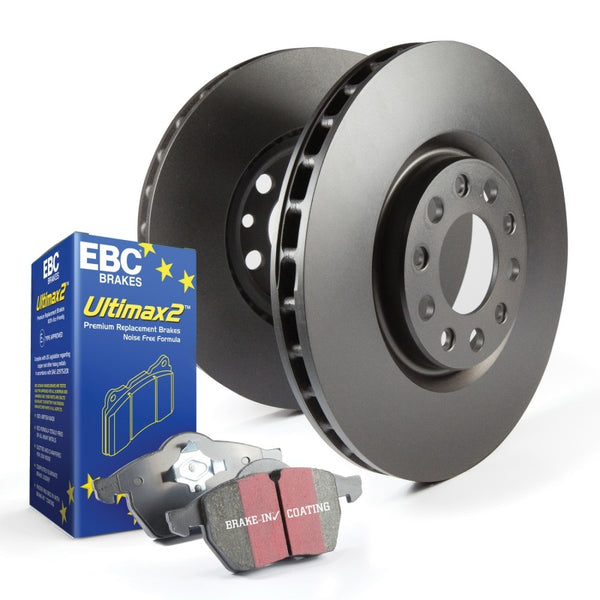 EBC Ultimax2 Brake Pads and RK Rotors Stage 1 Kit