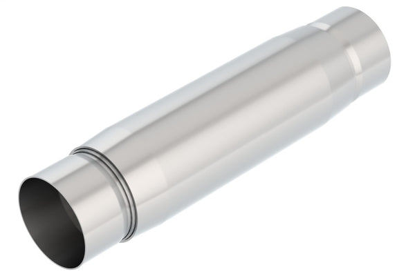 Borla 3in Center/Center CrateMuffler Resonator - 3.5in Round x 10in