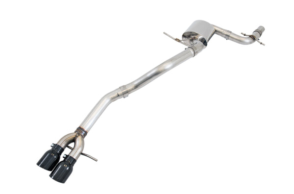AWE Tuning Track Edition Cat-Back Exhaust Mk5 Jetta & Mk6 Sportwagen 2.5L, Diamond Black 90mm Tips