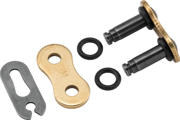 BikeMaster 520 BMOR O-Ring Chain Clip Link - Gold