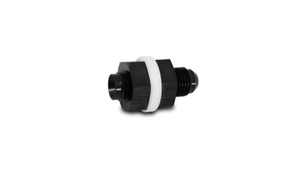 Vibrant -8AN Fuel Cell Bulkhead Adapter Fitting (w/ 2 PTFE Crush Washers & Nut)