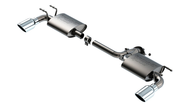Borla Axle-Back Exhaust System for 19-21 Mazda 3 2.0L/2.5L S-Type