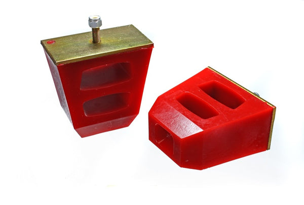 Energy Suspension Universal 4.5" Red Bump Stops (2 per set)