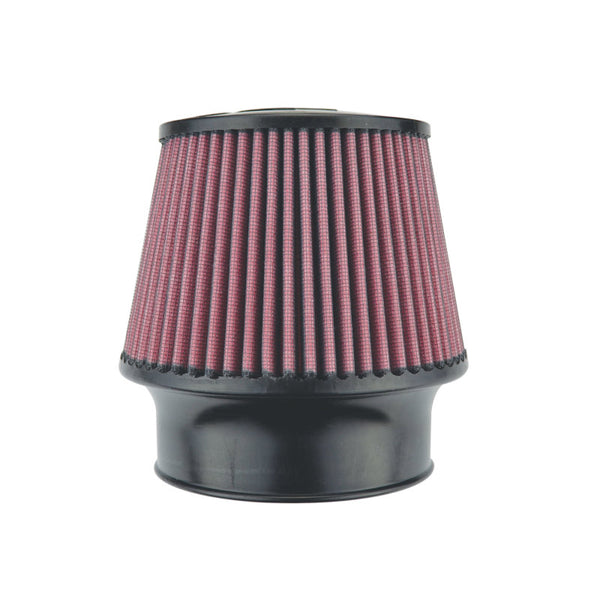 Injen High Performance Air Filter - 4.50" Black, 6.75" Base, 5" Tall, 5" Top