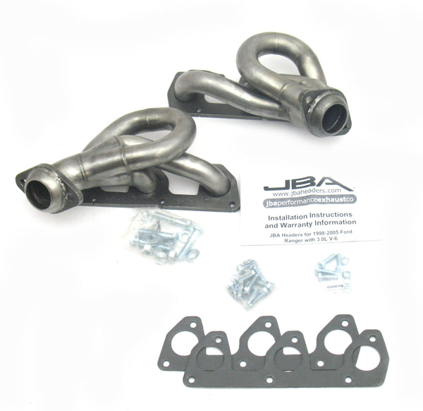 JBA 02-08 Ford Ranger 3.0L V6 Non-EGR 1.5in Primary Raw 409SS Headers