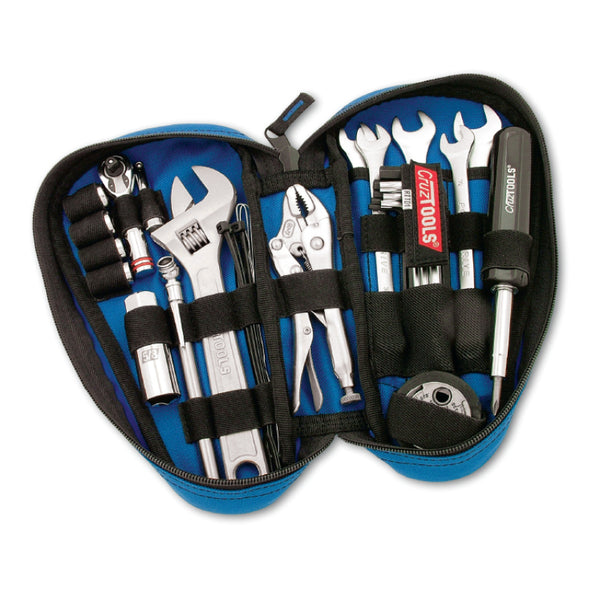 CruzTOOLS RoadTech Teardrop Tool Kit for Harley-Davidson Motorcycles
