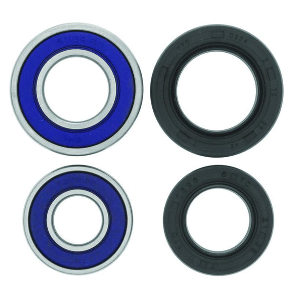 QuadBoss 95-98 Yamaha YFB250 Timberwolf 2x4 Front ATV Wheel Bearing & Seal Kit