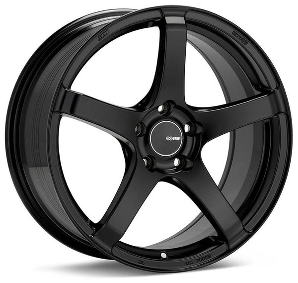 Enkei Kojin 18x9.5 35mm Offset 5x120 Bolt Pattern 72.6mm Bore Dia Matte Black Wheel