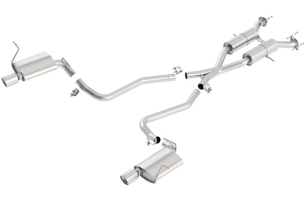 Borla Catback Exhaust for 11-16 Jeep Grand Cherokee Limited/Laredo 5.7L V8 4WD/RWD