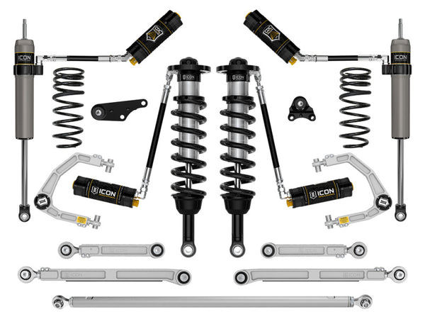 ICON 2024+ Toyota Tacoma 1.25in-3in Stage 11 Suspension System Billet