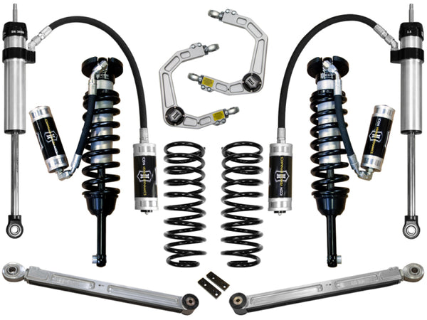ICON Stage 5 Suspension System for 03-09 Toyota 4Runner & FJ Cruiser (0-3.5in) w/Billet UCA