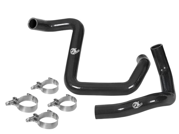 aFe BladeRunner Silicone Radiator Hose Kit for 2012-2018 Jeep Wrangler (JK) V6 3.6L - Black