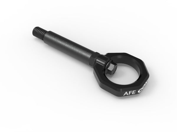 aFe Control Rear Tow Hook - Black - BMW F-Chassis 2/3/4/M