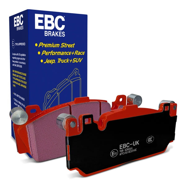 EBC Redstuff Front Brake Pads for BMW M5 4.4 Twin Turbo (F10) - Performance