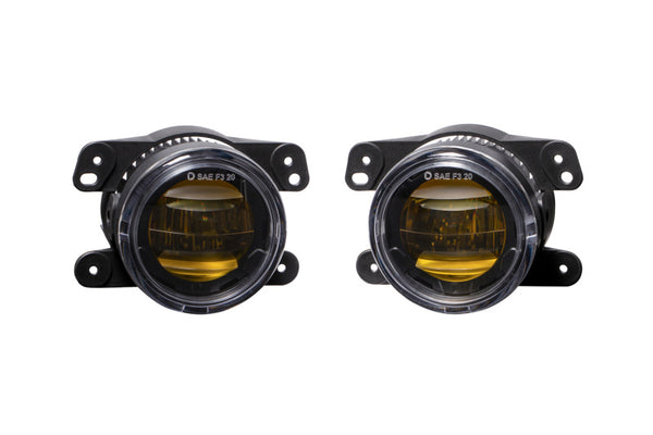 Diode Dynamics Elite Series Type M Yellow Fog Lamps - Pair