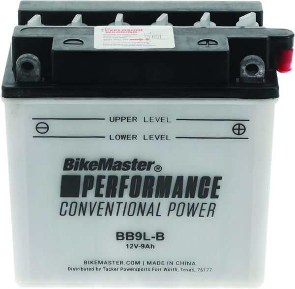 BikeMaster BB9L-B Battery for Honda CMX250C Rebel & Kawasaki KLF110 Mojave