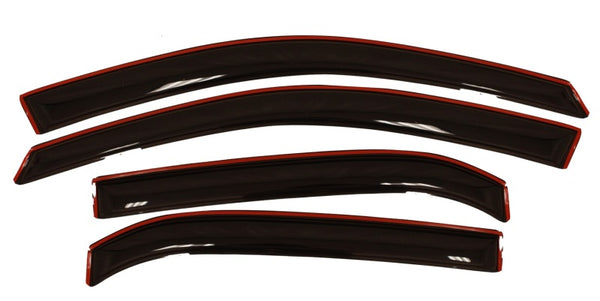AVS In-Channel Ventvisor Window Deflectors 4pc Smoke for 2010-2017 Chevy Equinox