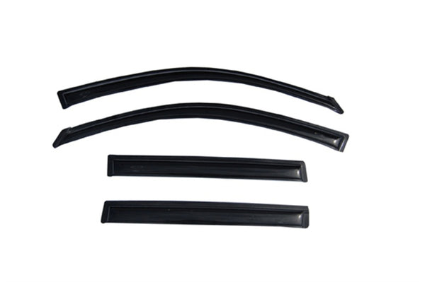 AVS Ventvisor Outside Mount Window Deflectors Smoke 4pc for Toyota Highlander 2008-2013