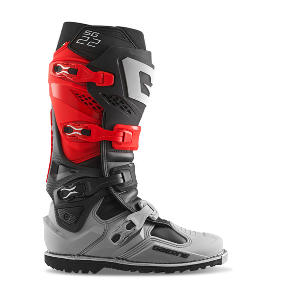 Gaerne SG22 Limited Edition Gore-Tex Enduro Boot Red/Black/Grey LE Size - 10.5